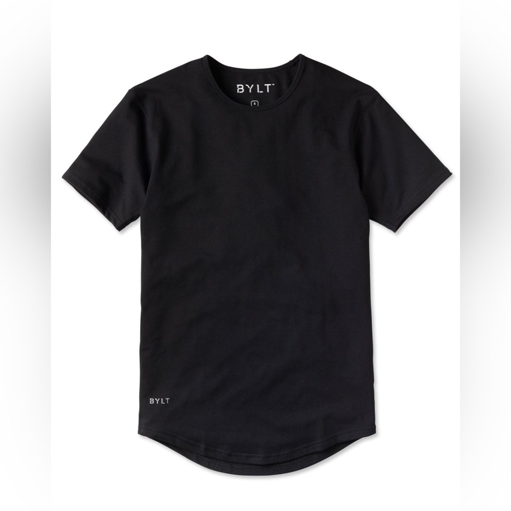 Men's Black Crew Neck Shirt